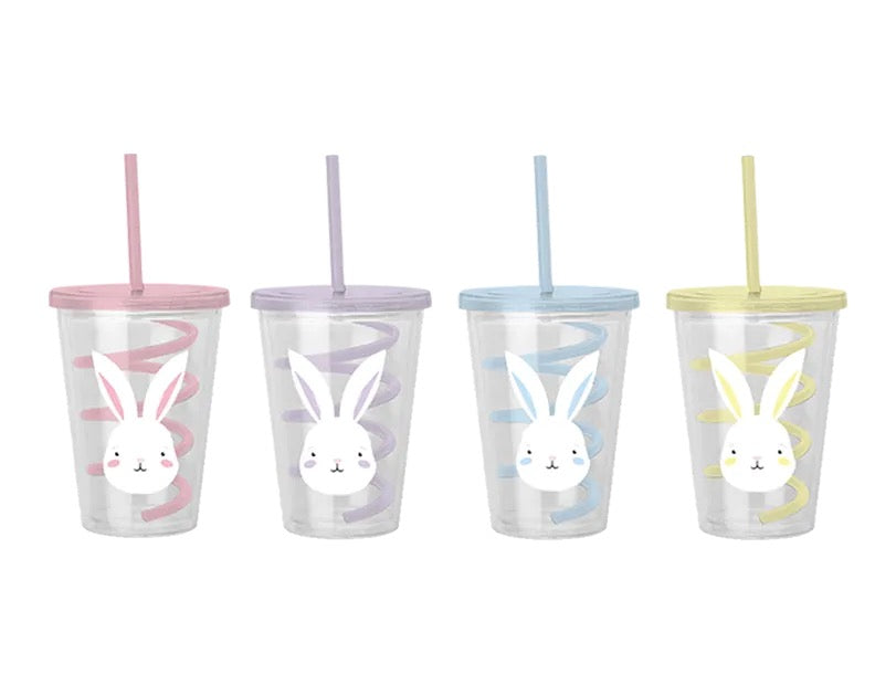 Easter Cup & Swirly Straw