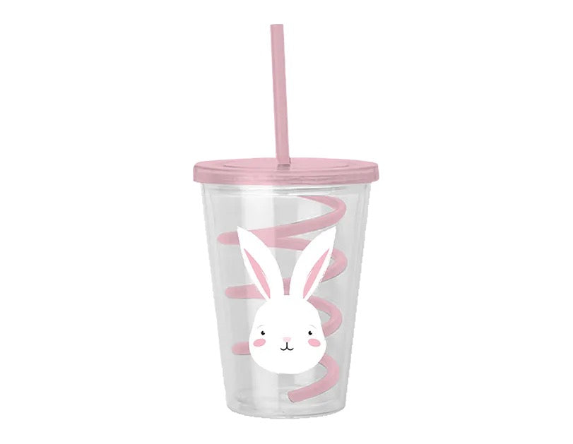Easter Cup & Swirly Straw