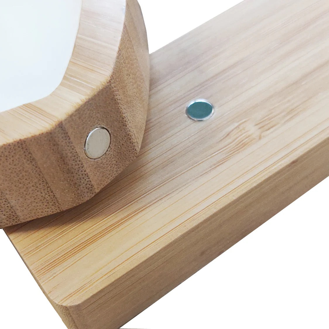 Photo Frame - Bamboo/ MDF - Revolving Magnetic Frame - Diamond
