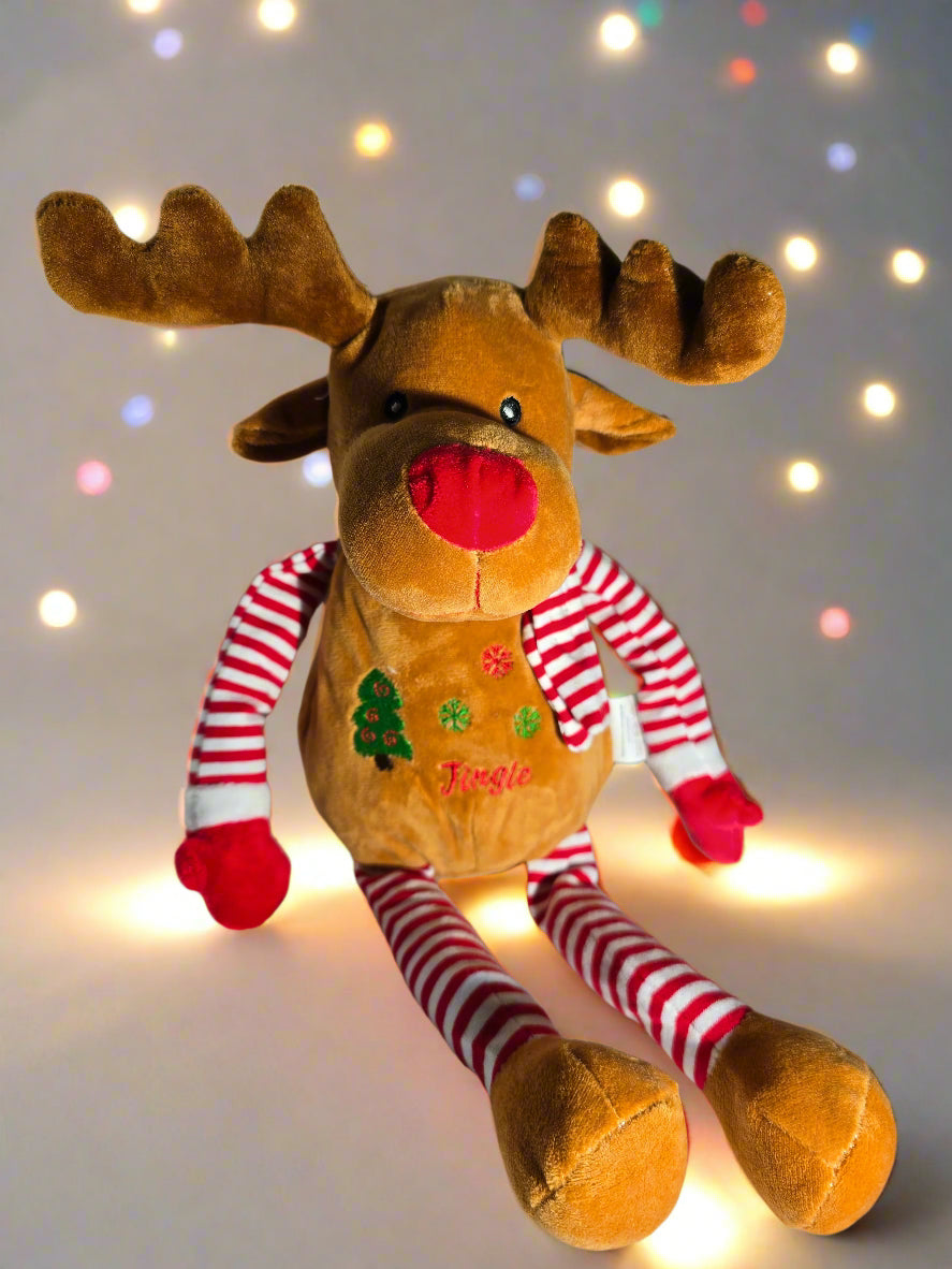 Plush reindeer