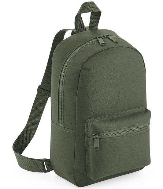 Mini Essential Bagbase Backpack-olive green