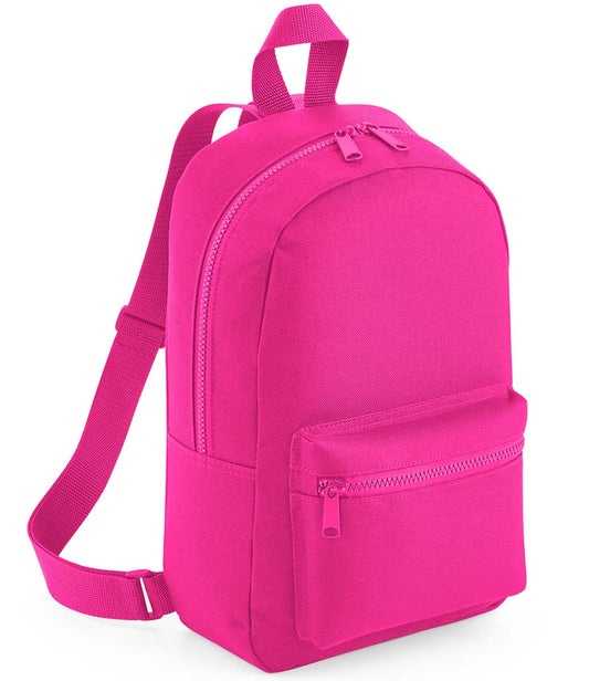 Mini Essential Bagbase Backpack-fuchsia