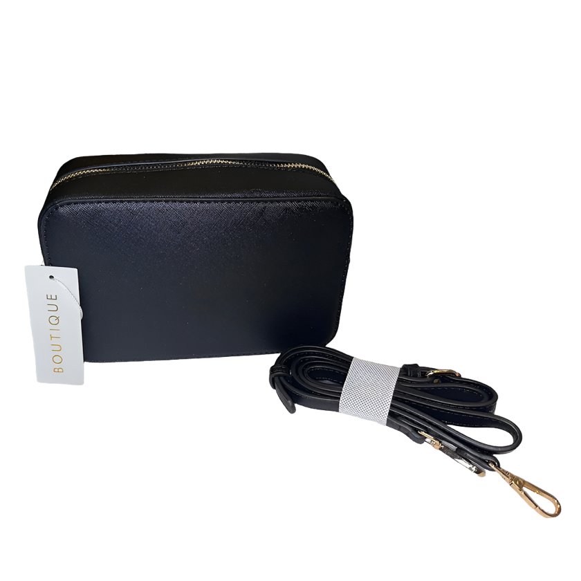 Faux Leather Accessory Bag