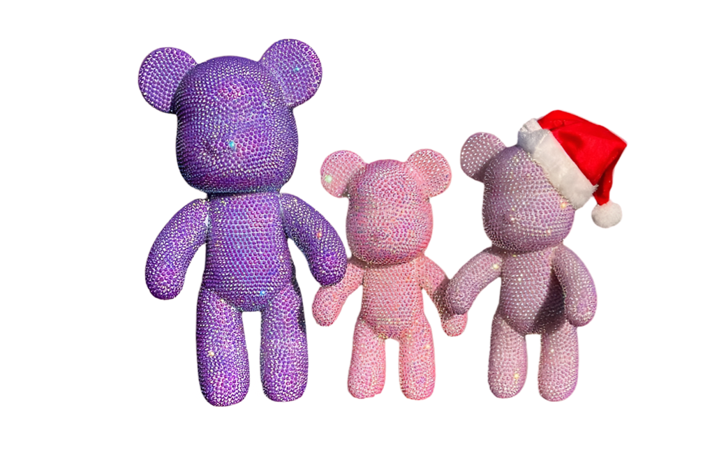 Diamond Bear Ornament