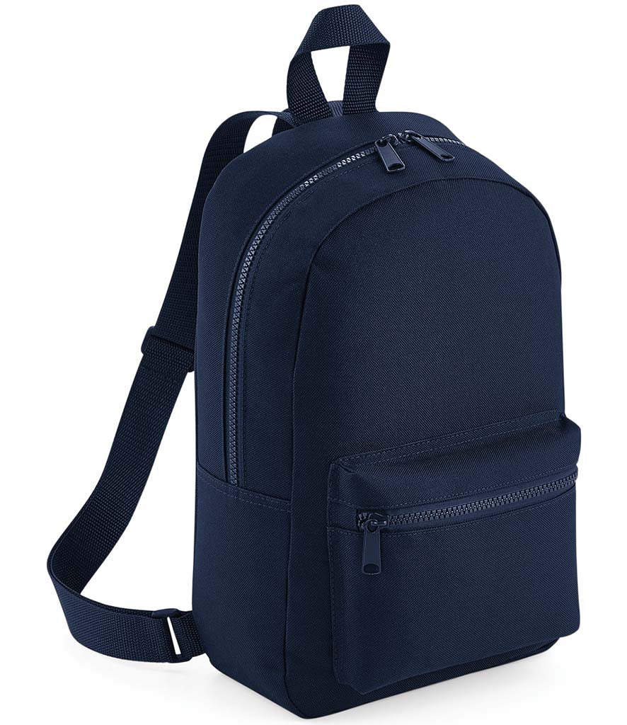 Mini Essential Bagbase Backpack-French Navy