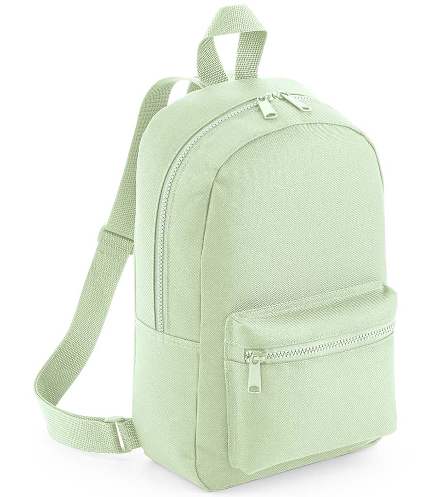 Mini Essential Bagbase Backpack-pistachio