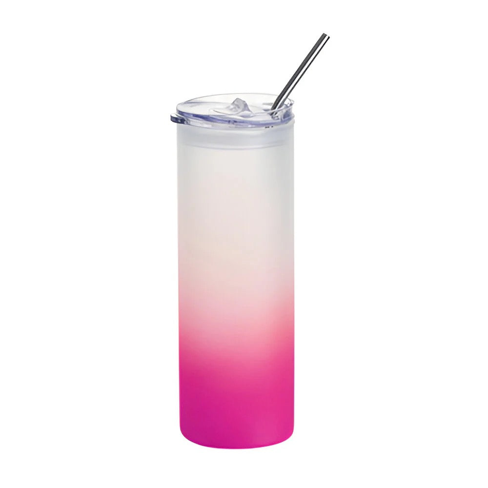 Frosted Glass Water Bottles