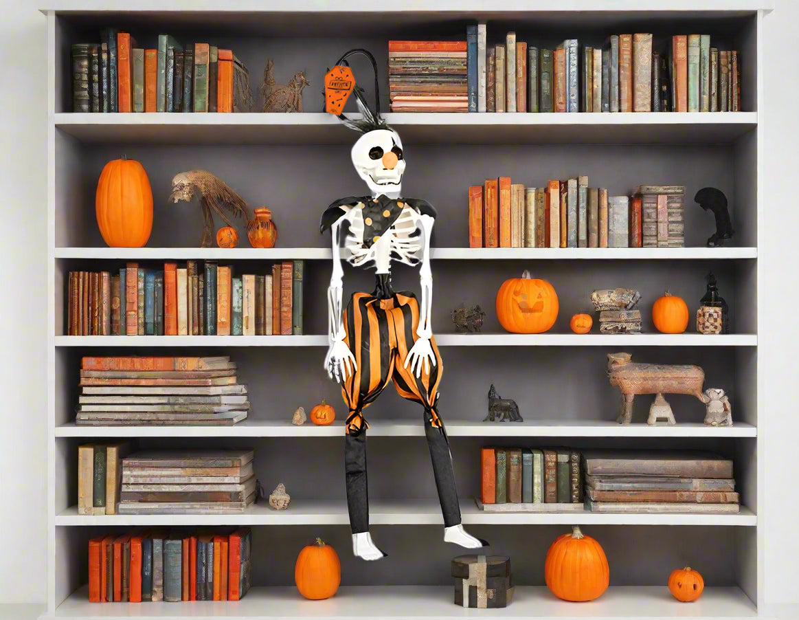 Hanging Clown Skeleton
