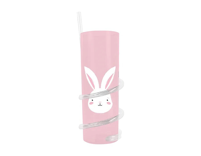 Easter Spiral Straw Tumbler