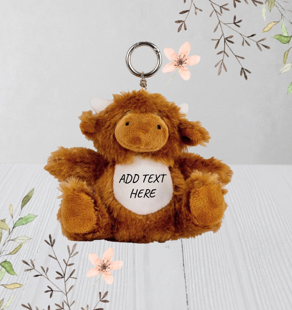 Personalised Mumbles Character Key Ring Mothers Day