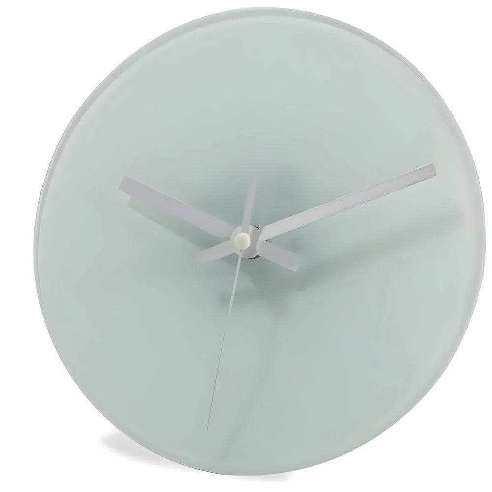Round Blank Glass Clock