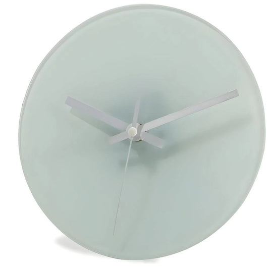 Round Blank Glass Clock