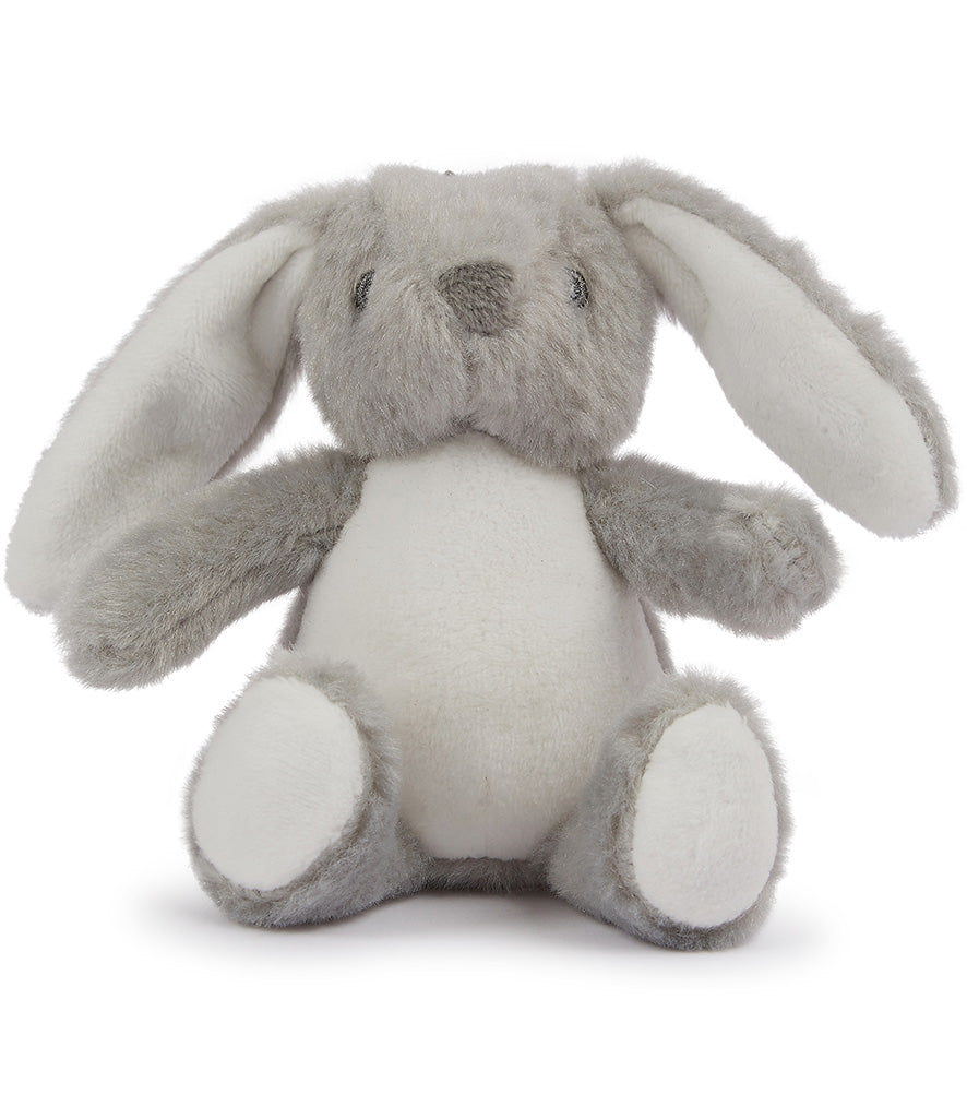 Mumbles rabbit Keyring and natural fleece bag