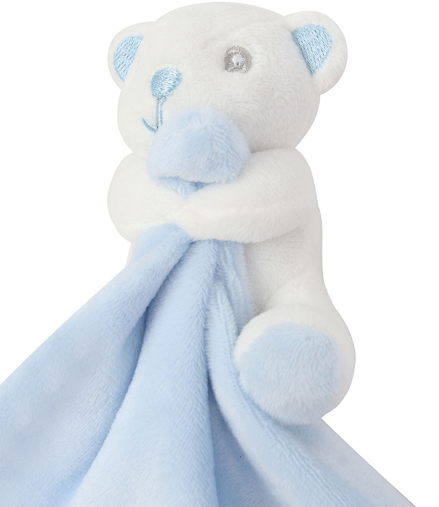 mumbles comforter with rattle blue🦄