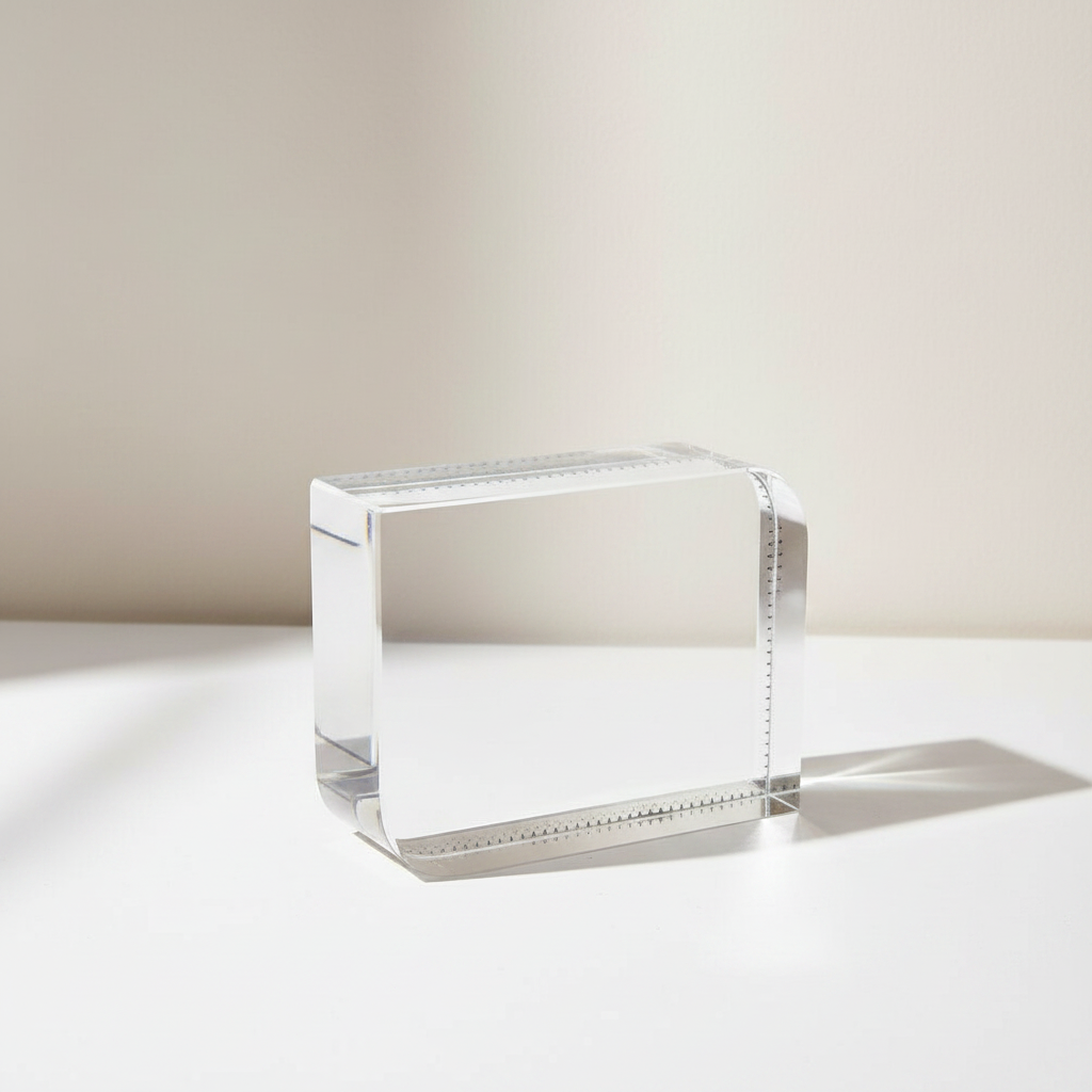 Glass Crystal Block