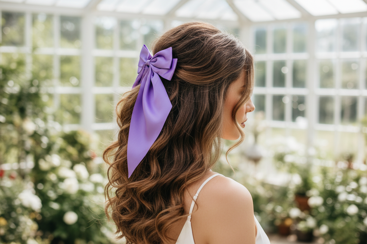 Large Bow Hair Clips – 10
