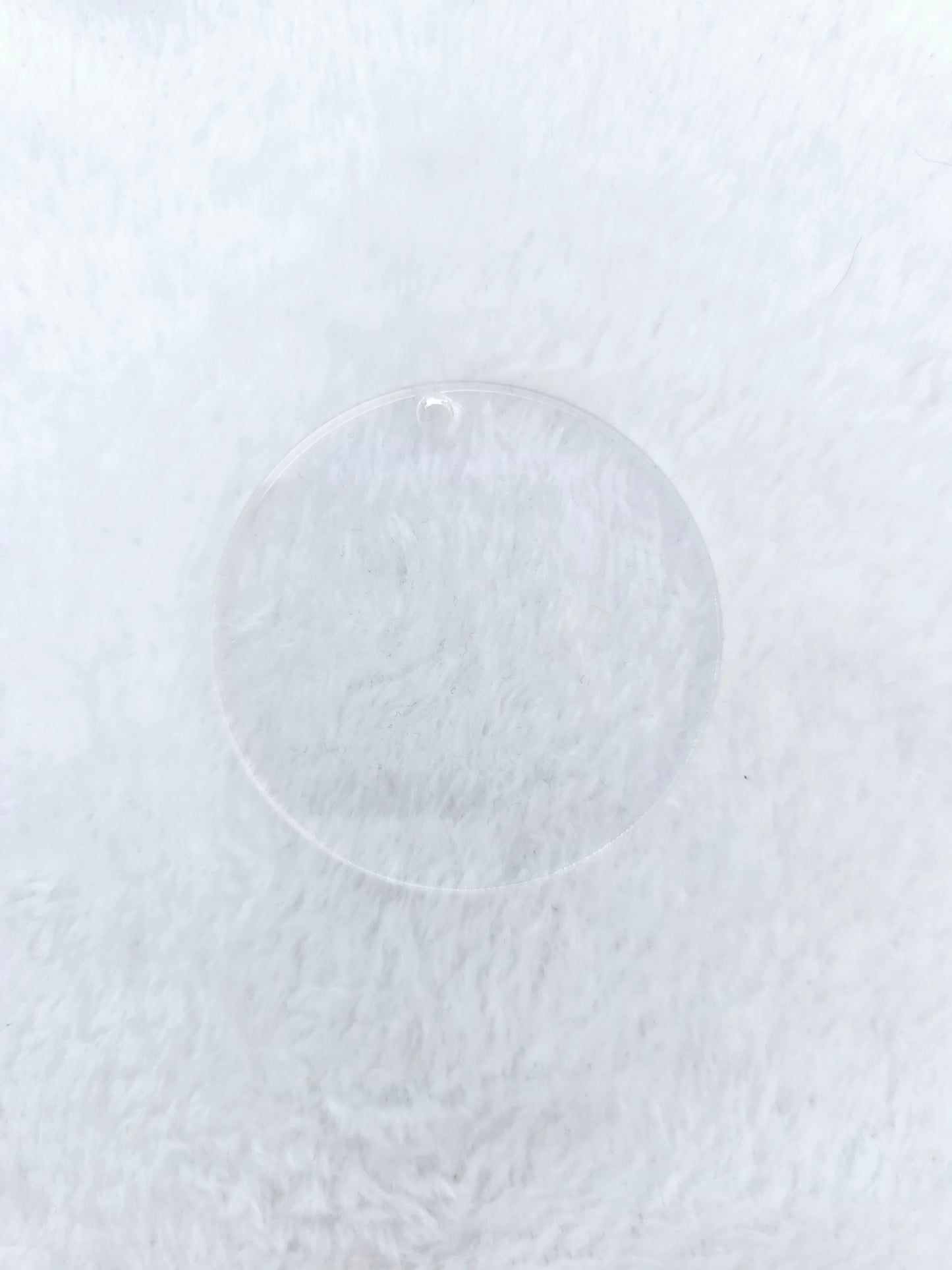 Acrylic Clear Round 5cm