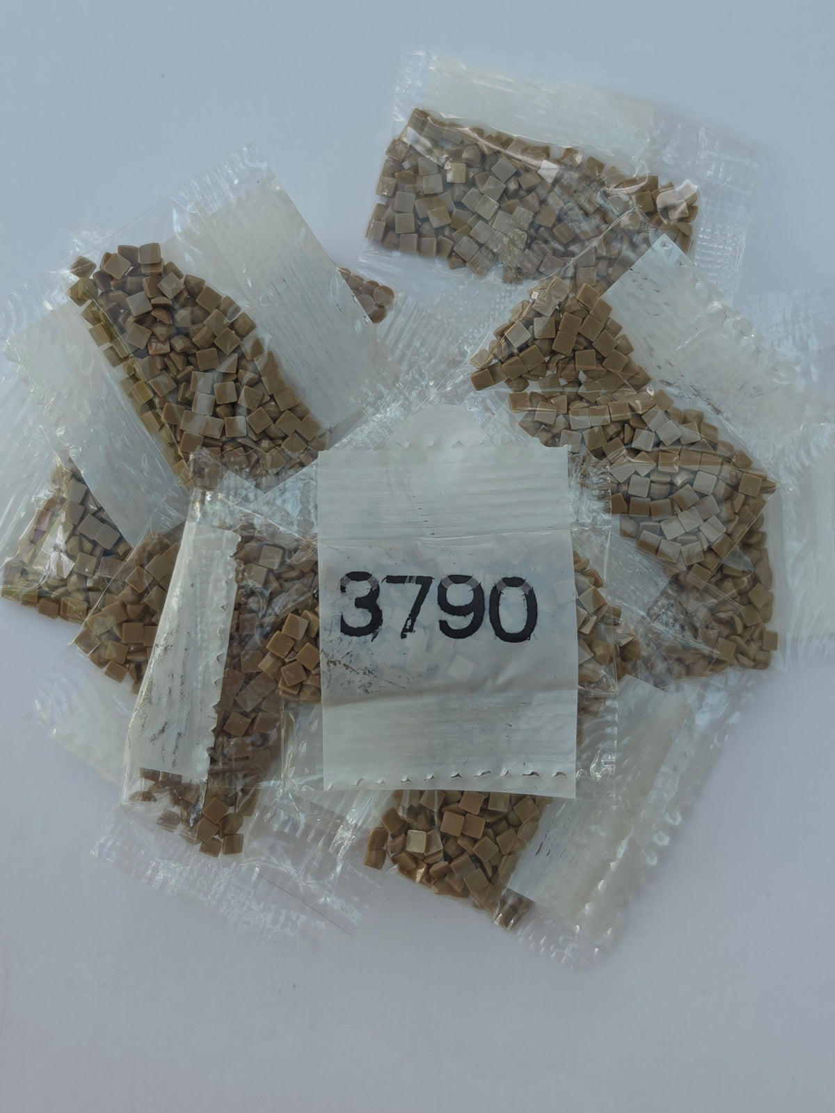 Diamond Painting Square Drills – DMC 3790 Beige Grey Ultra Dark – 13 Packs