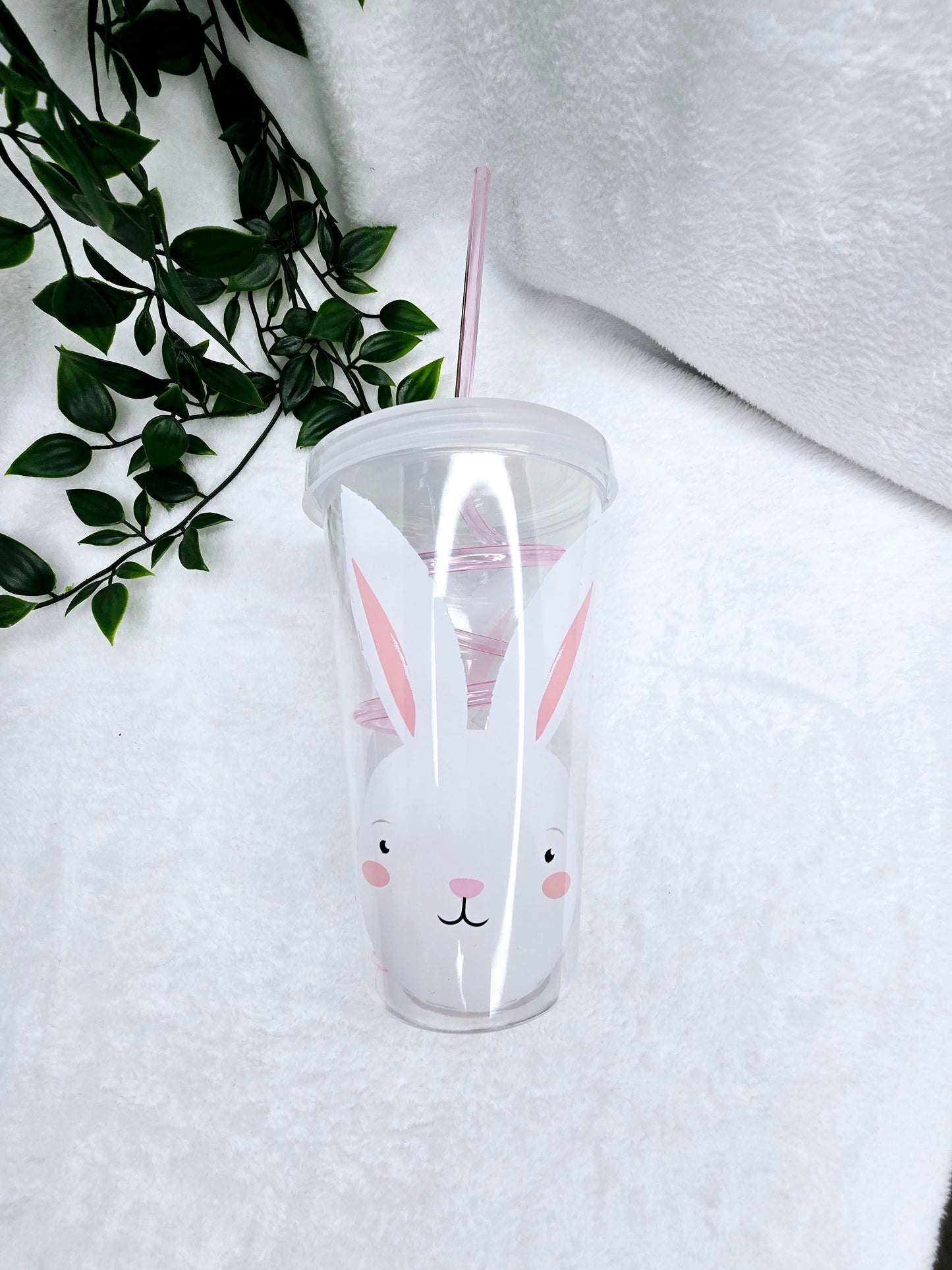 Easter Cup & Swirly Straw