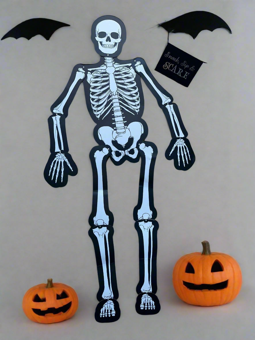 Skeleton serving board