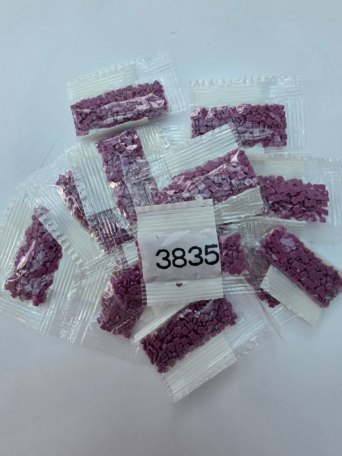 Diamond Painting Square Drills – DMC 3835 Medium Grape – 14 Packs