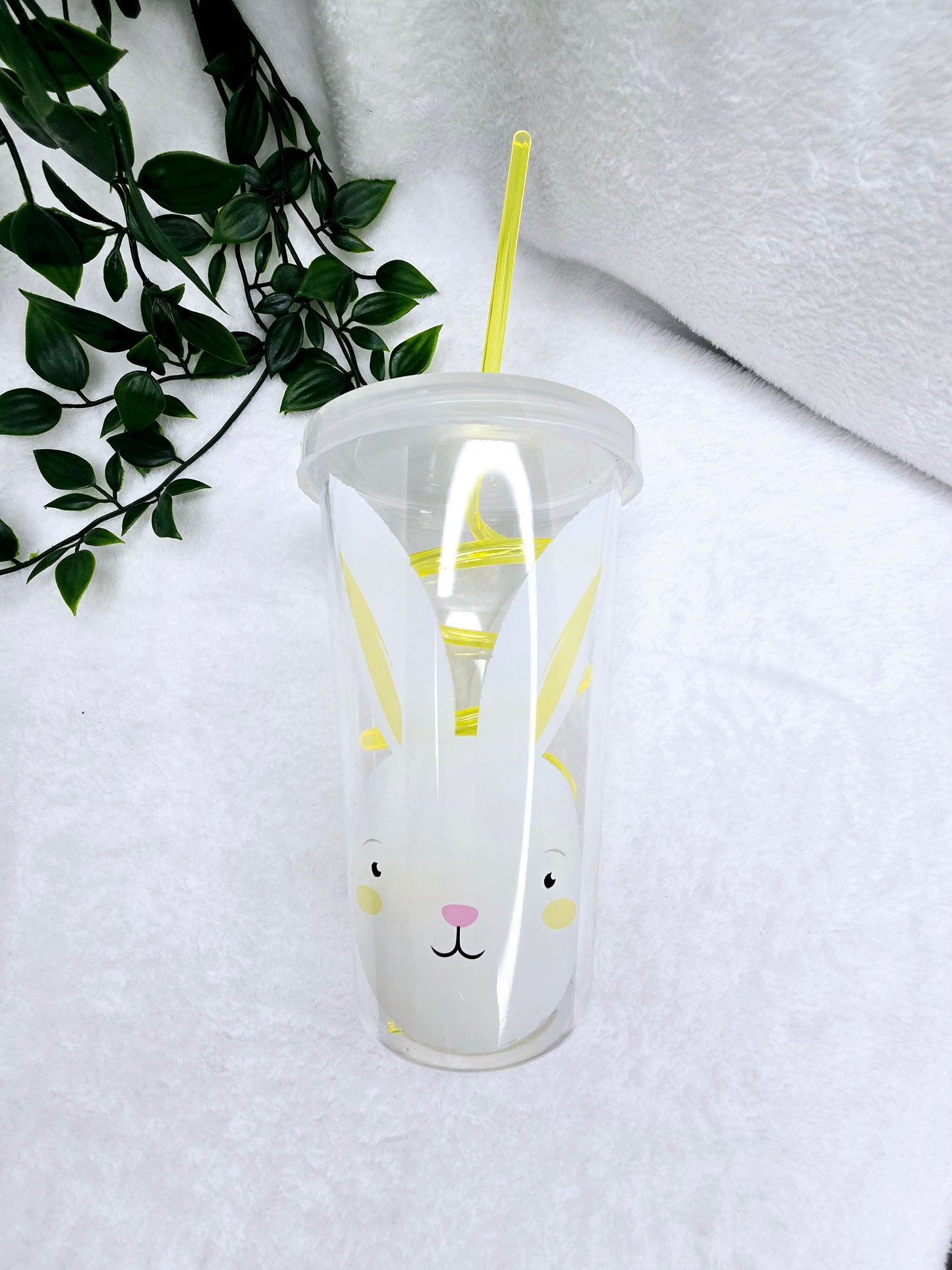 Easter Cup & Swirly Straw