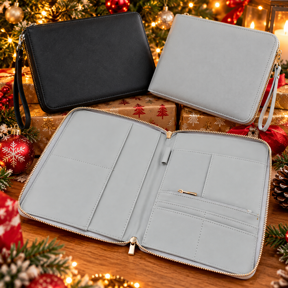 Boutique Travel Document Organiser – Zip Around Wallet
