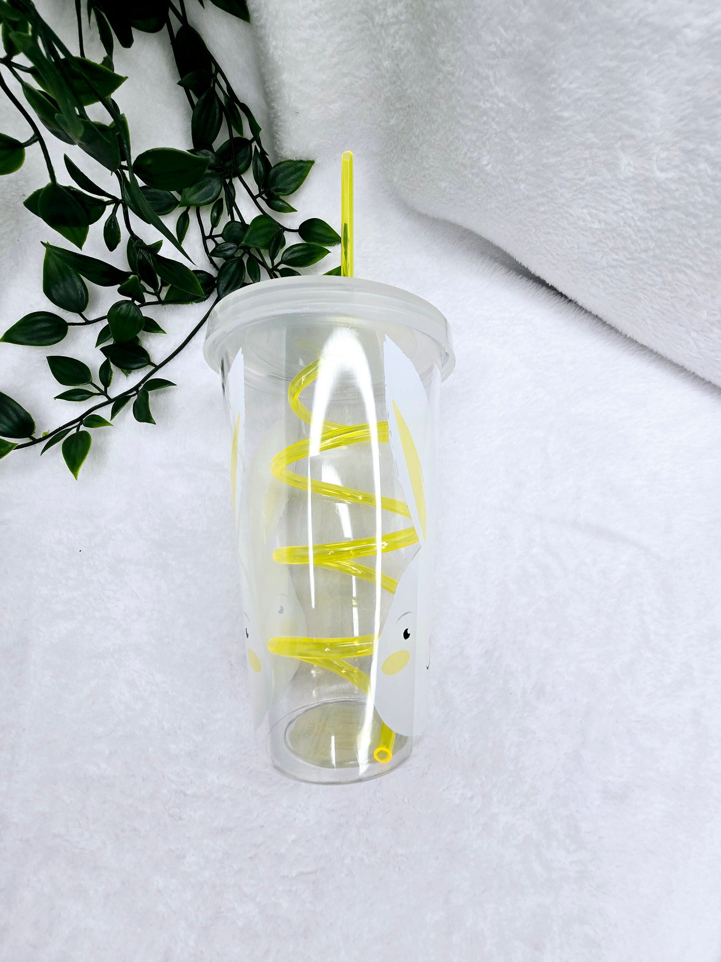 Easter Cup & Swirly Straw