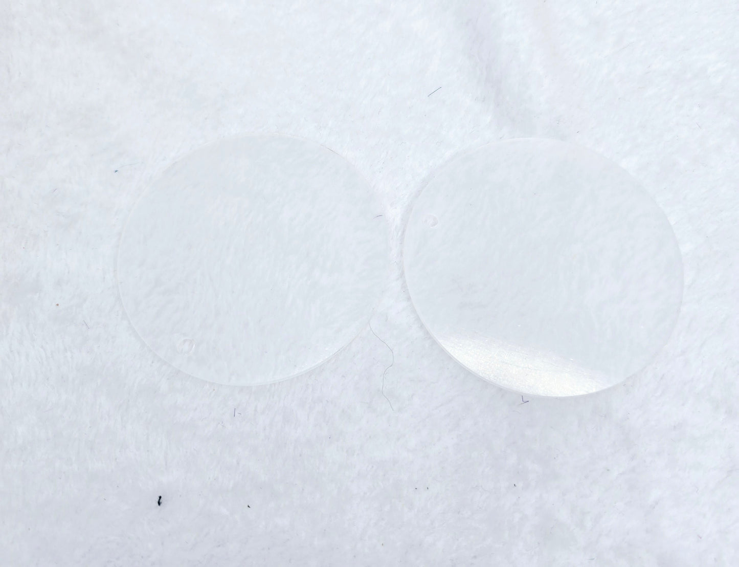 Acrylic Clear Round 7.5cm