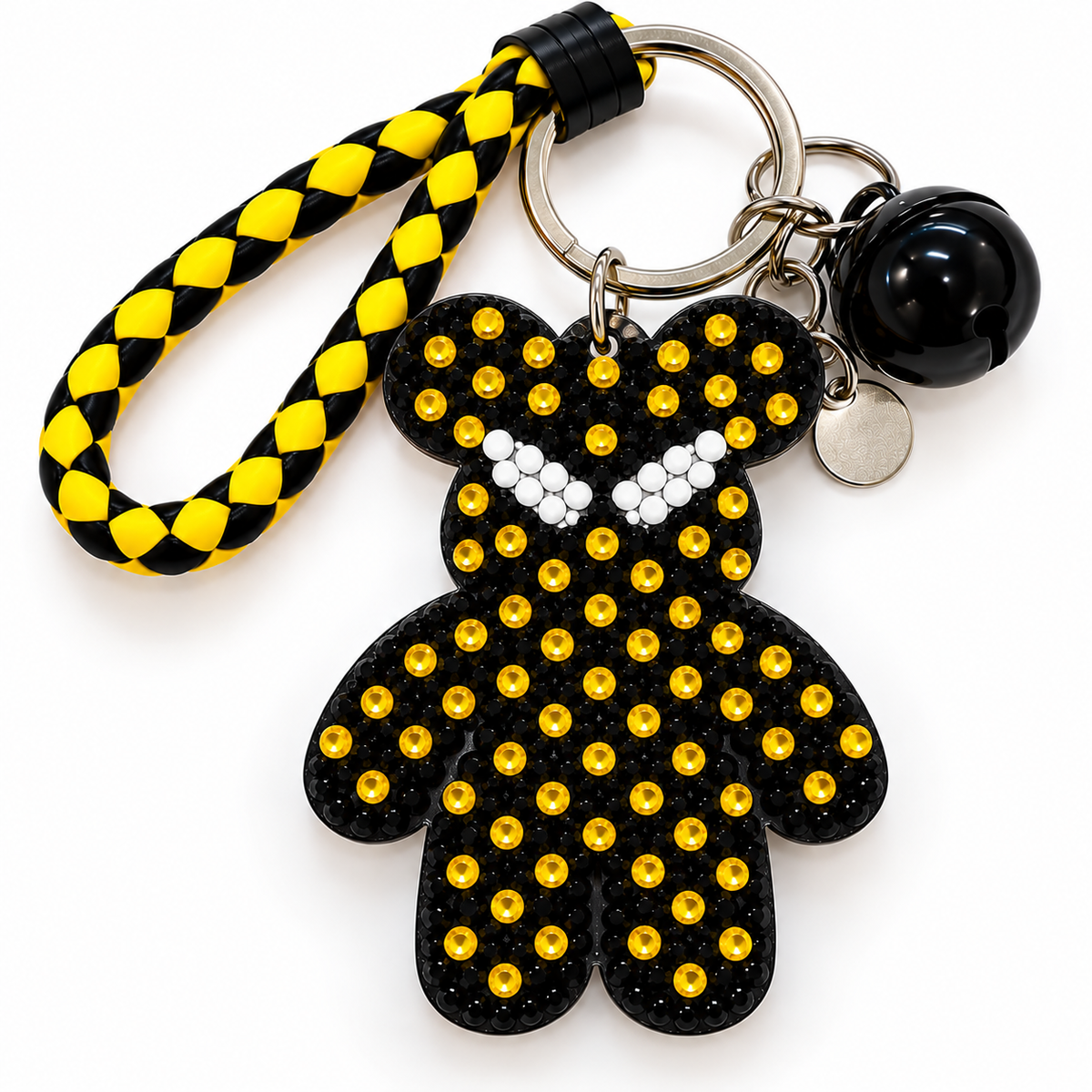 DIY Double-Sided Bear Diamond Painting Keyring Kit – Choose Your Design