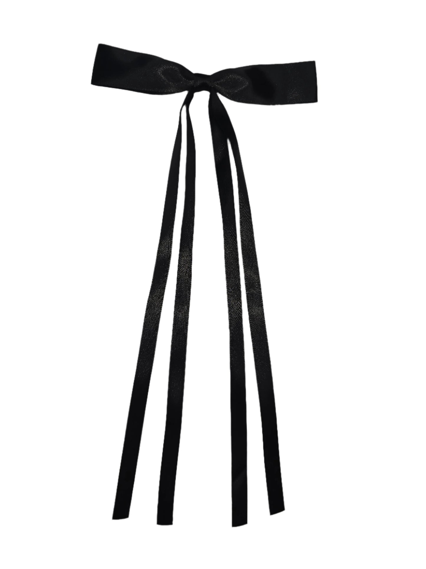 hair bow with long tails