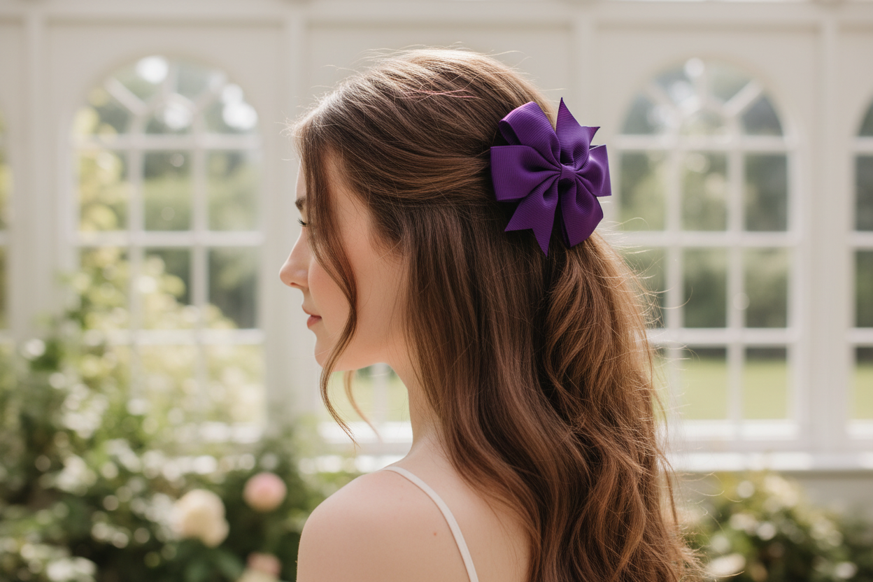 Small Hair Bows Darker – 6