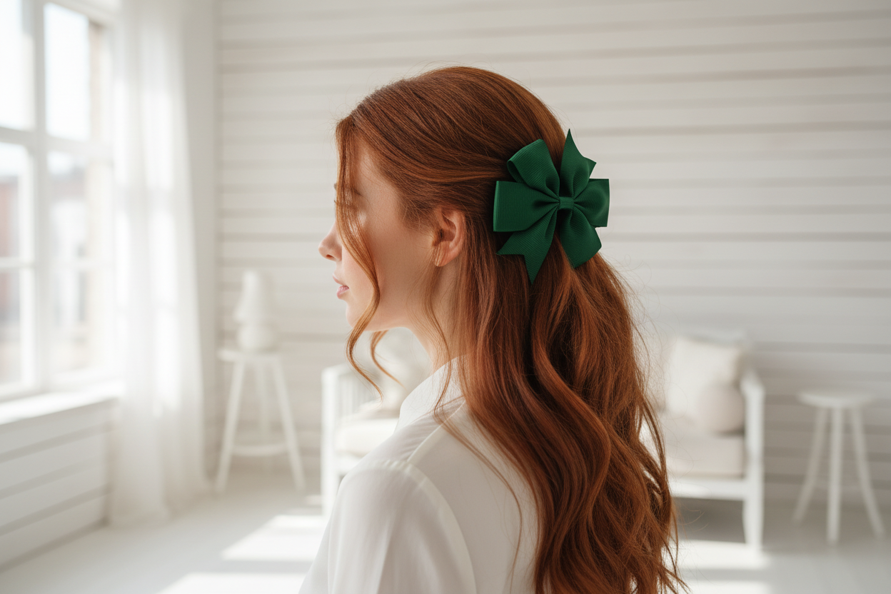 Small Hair Bows Darker – 7