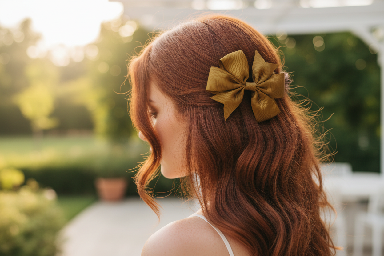 Small Hair Bows Darker – 8