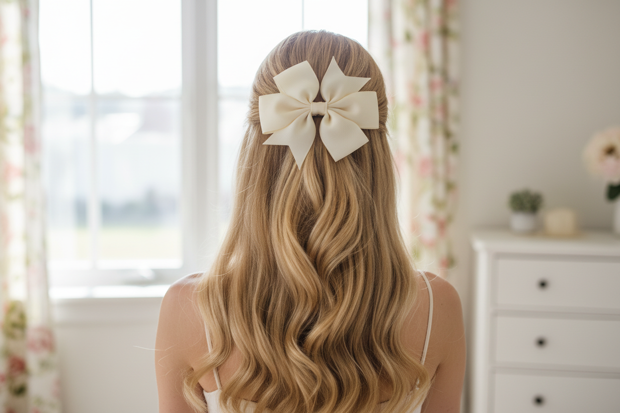 Small Hair Bows Light – 4