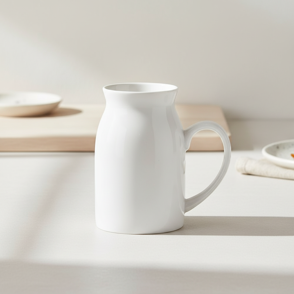 Sublimation Milk Jug Vase Ceramic 450ml