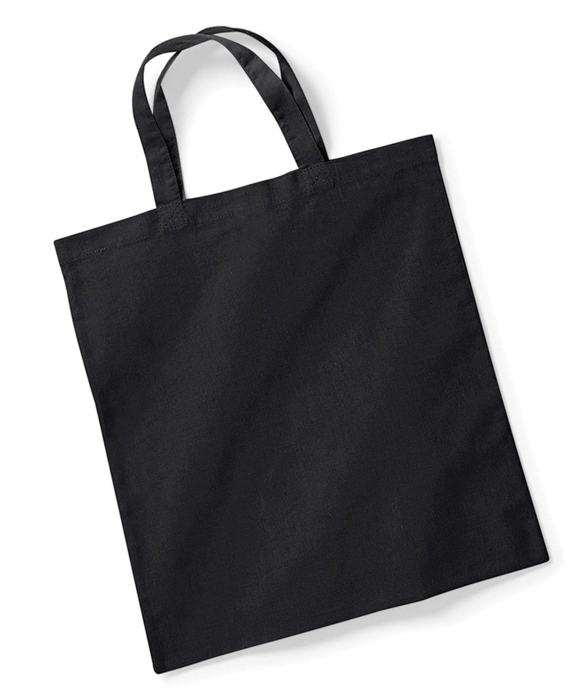 Bag for life - short handles 5 different colours