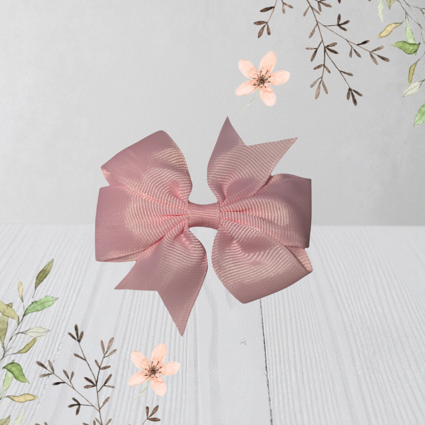 Small hair bows pinks
