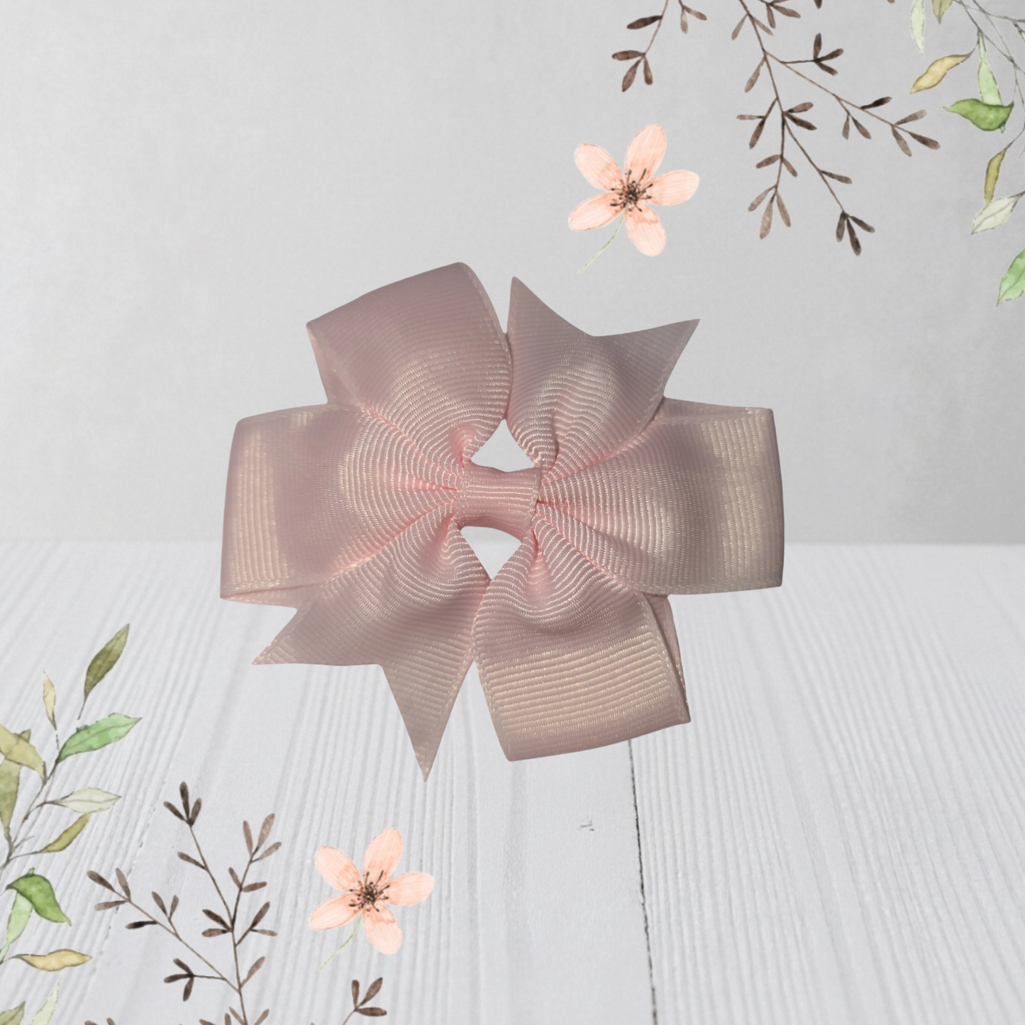 Small hair bows pinks