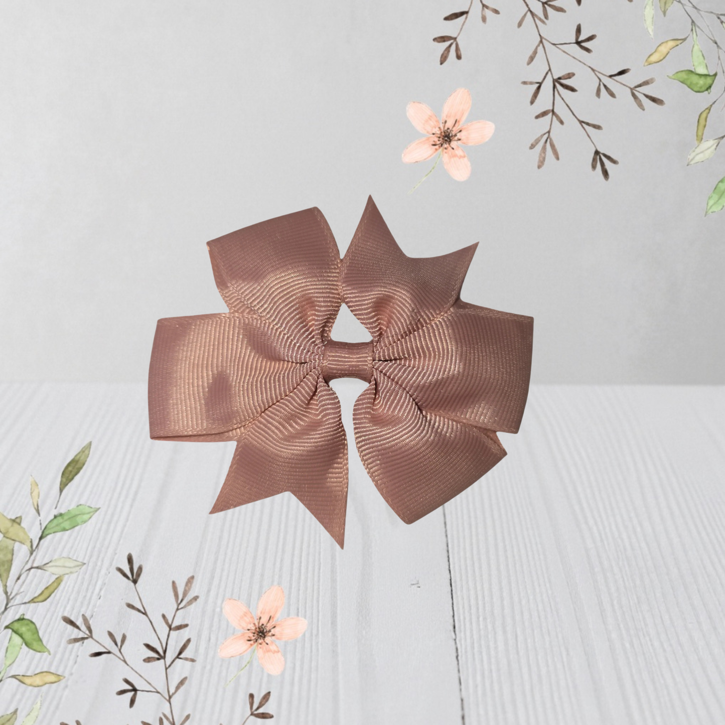 Small hair bows pinks