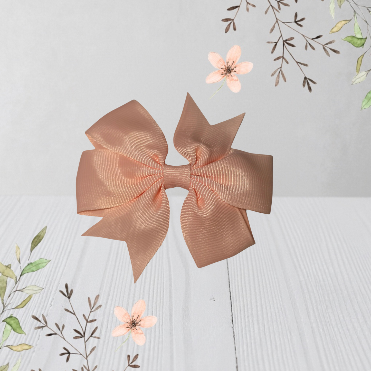 Small hair bows pinks
