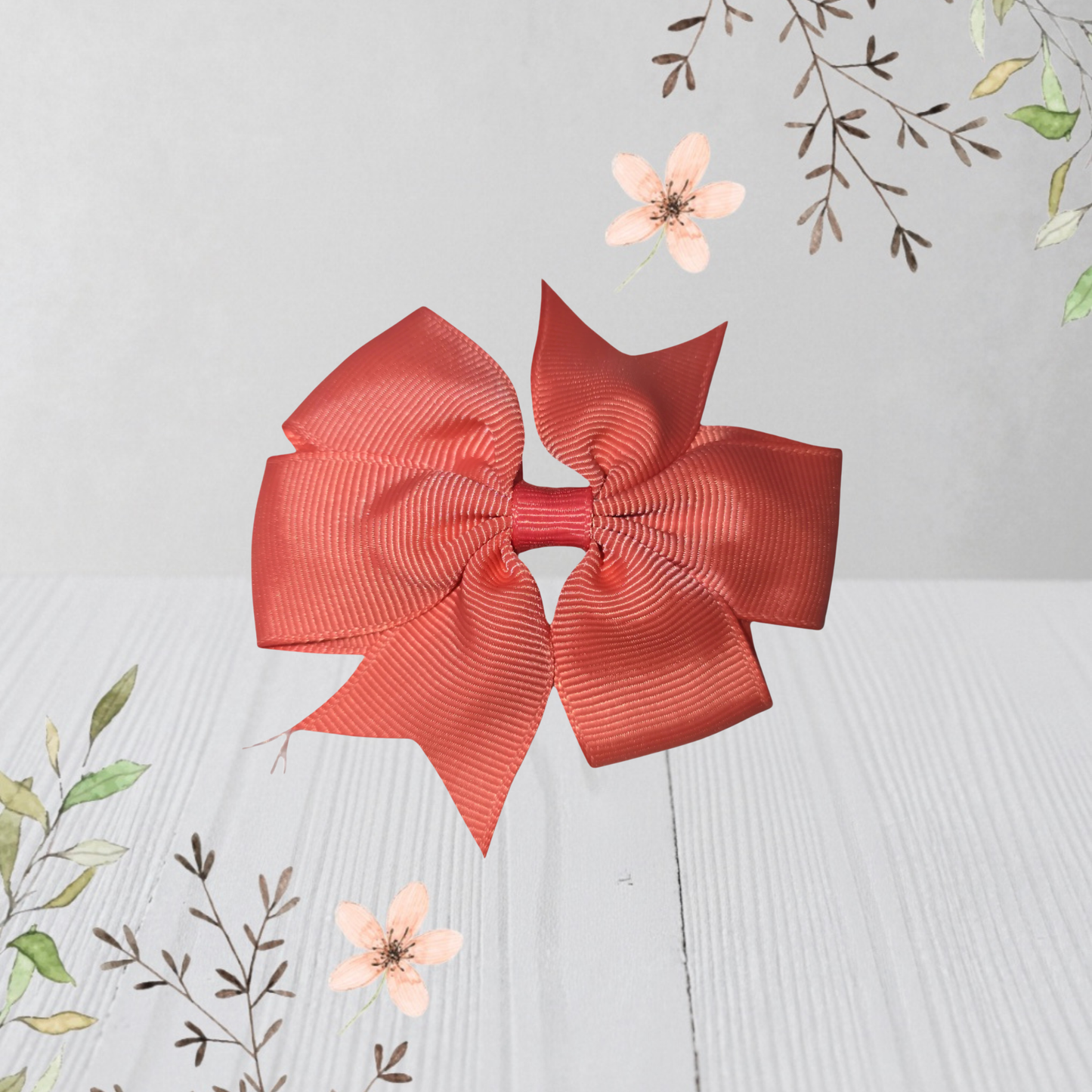Small hair bows pinks