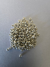 Bright Silver Colour Seed Beads