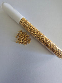 Gold Colour Seed Beads