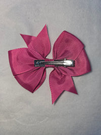 Small hair bows pinks