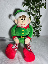 Plush santa elf