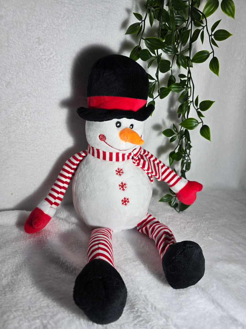 Plush snowman