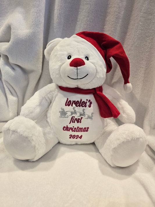Personalised Christmas Bear