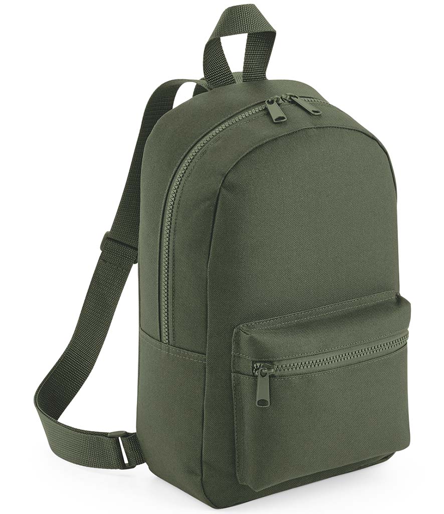 Mini Essential Bagbase Backpack-olive green