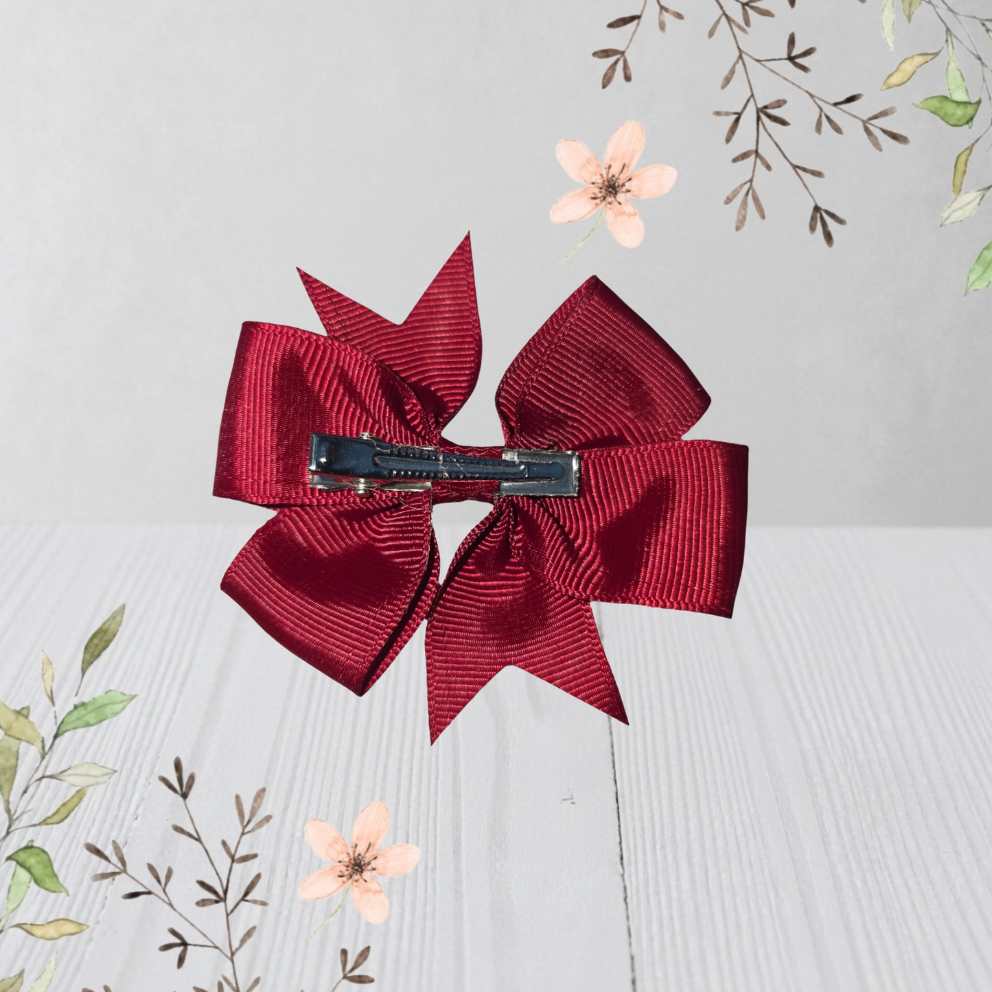 Small hair bows pinks